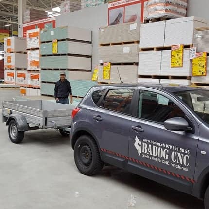 Service de commande ou livraison de matière