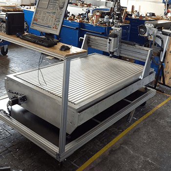 Projets en Aluminium, les machines les tables chariots, outillages